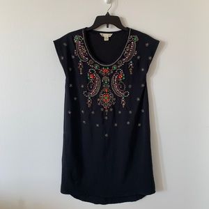 Anthropologie Yumi jeweled shift dress from size XS